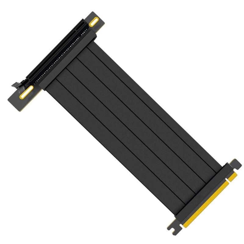 High speed pc graphics cards pci express connector cable riser card pci-e 4.0 x16 flexible cable expansion port adapter