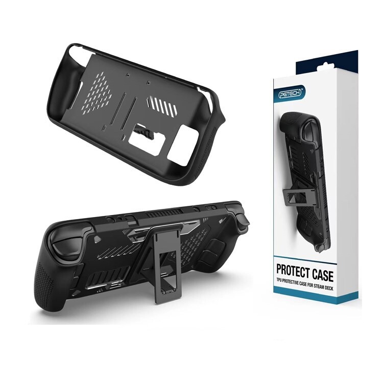 For Steam Deck Game Machine TPU With Stand Protective Case Game Machine Protective Case