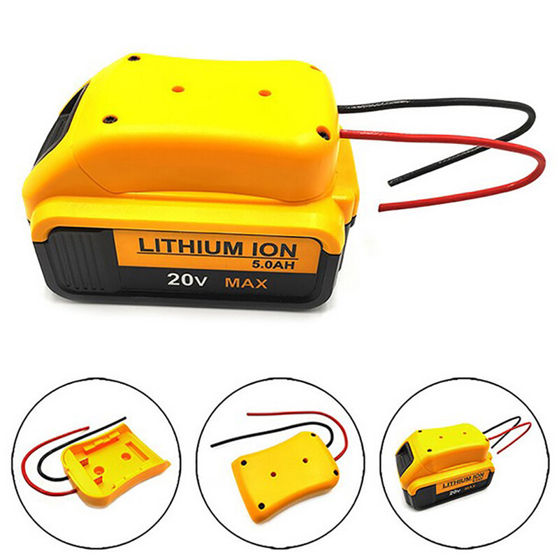 HITN Battery Adapter for Dewalt 20V Battery Dock Power Connector Conversion