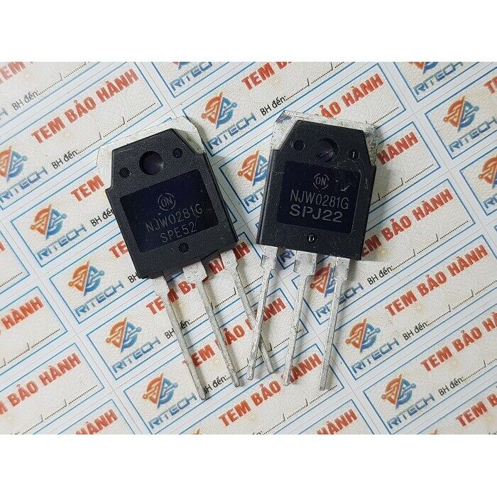 Njw0281g transistor npn 15a/250v/150w to-3p