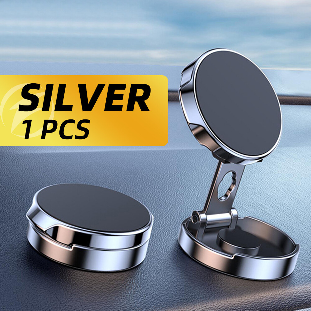 FONKEN Round Folding Car Dashboard GPS Navigation Bracket Mount For Mobile Phones Auto Rotatable Holder Stand