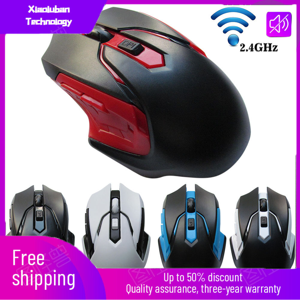 Chuột Chơi Game Không Dây Phổ Biến 800/1200/1600DPI 2.4GHz, Dành Cho Máy Tính PC Laptop