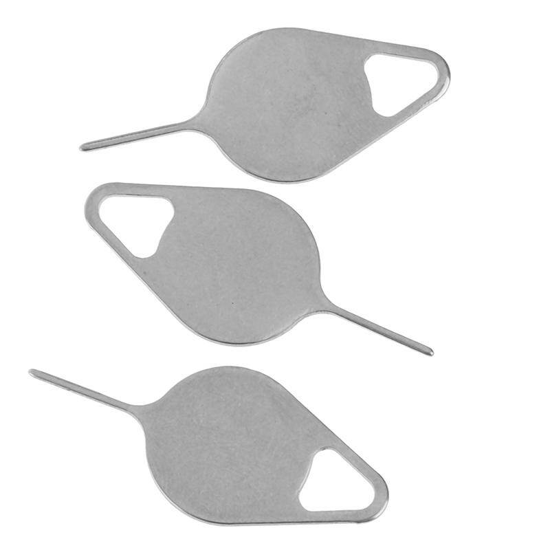 Ministar 3pcs/set Sim Card Tray Removal Eject Pin Key Tool Stainless Needle for Phone