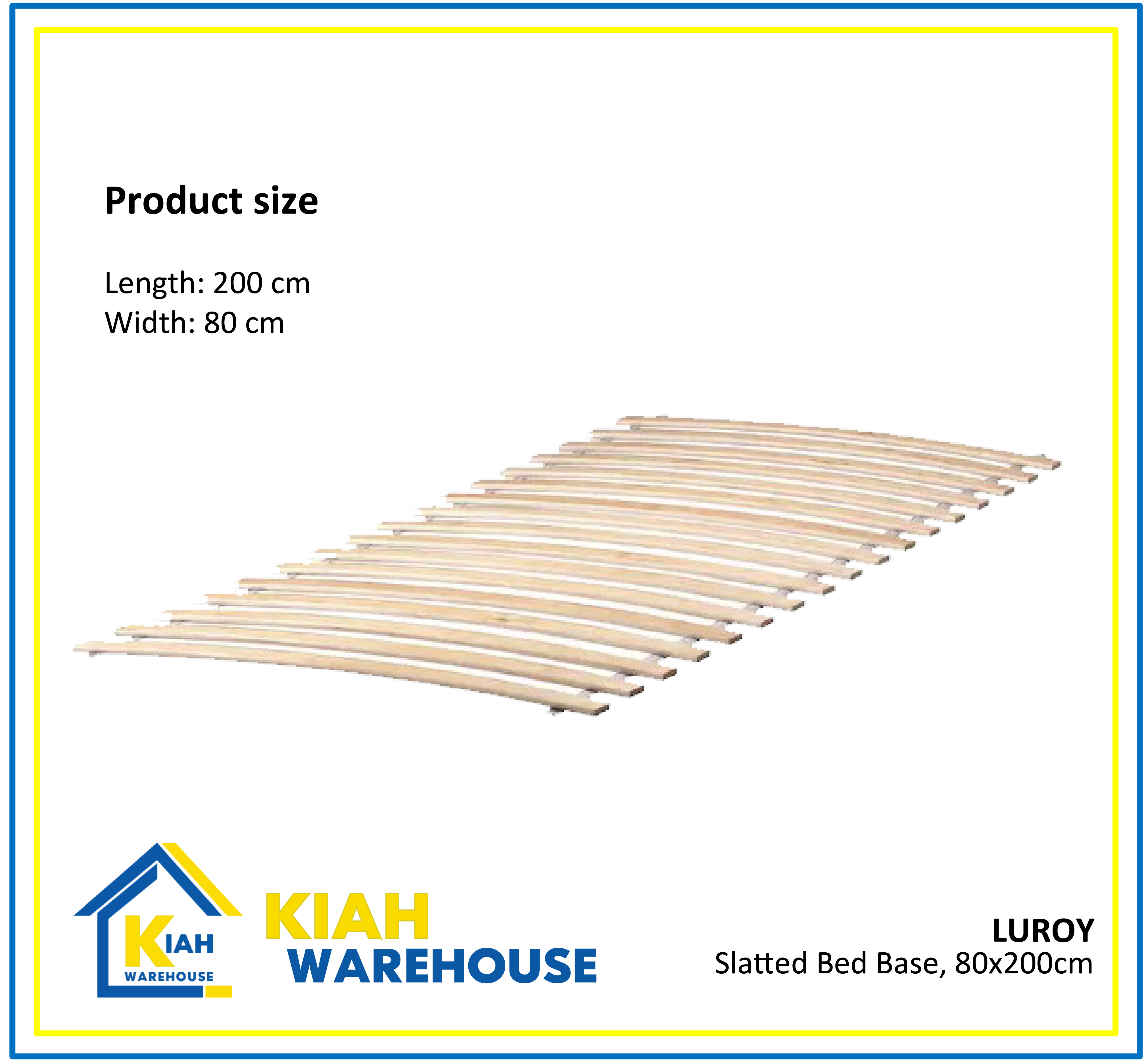 LUROY LURÖY Slatted bed base Dasar Katil Berbilah Lazada