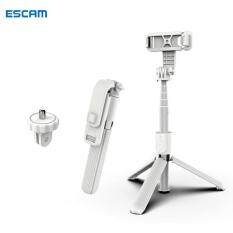 Gậy chụp ảnh tự sướng ESCAM L03 kết nối bluetooth không dây kèm giá 3 chân thích hợp quay vlog,tripod điện thoại,chân đỡ điện thoại – INTL