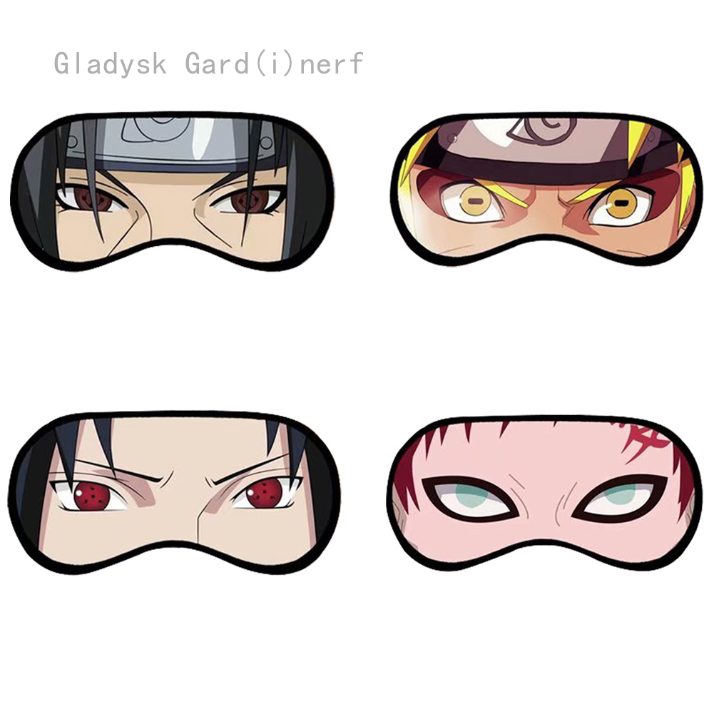 【สหรัฐอเมริกาStock】1 PcอะนิเมะNaruto Sleepพักสายตาหน้ากากการแรเงาหน้ากากวันเกิดปีใหม่ของขวัญ