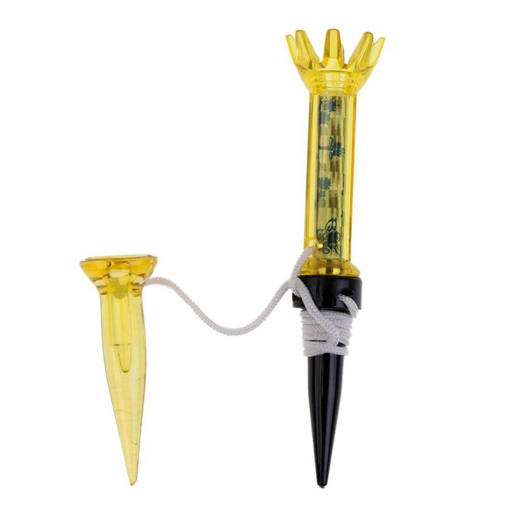 Serciya 4 miếng Golf nam châm TEE 80mm-màu ngẫu nhiên