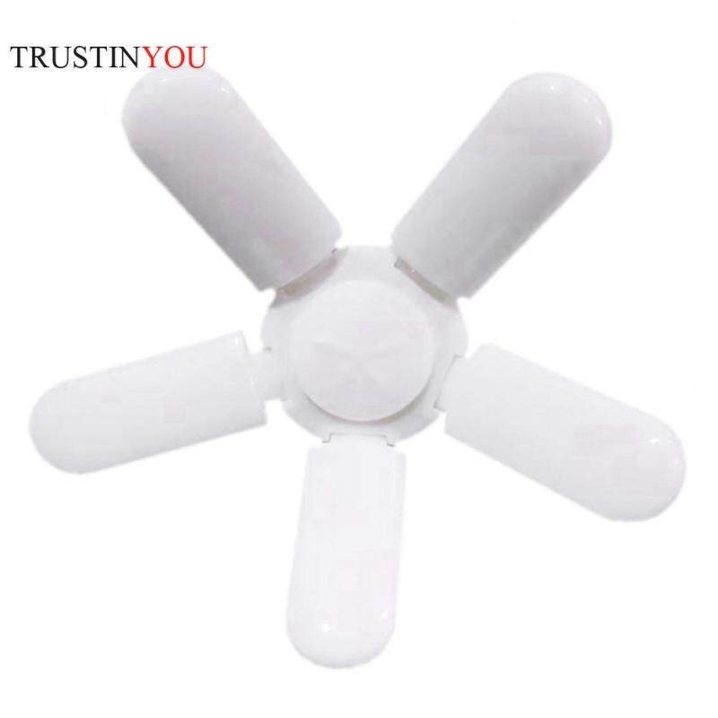 Cổ Điển Có Thể Gập Lại LED Nhà Để Xe Ánh Sáng 75W E27 Có Thể Điều Chỉnh Góc Độ Cánh Quạt Đèn Tiết Kiệm Năng Lượng