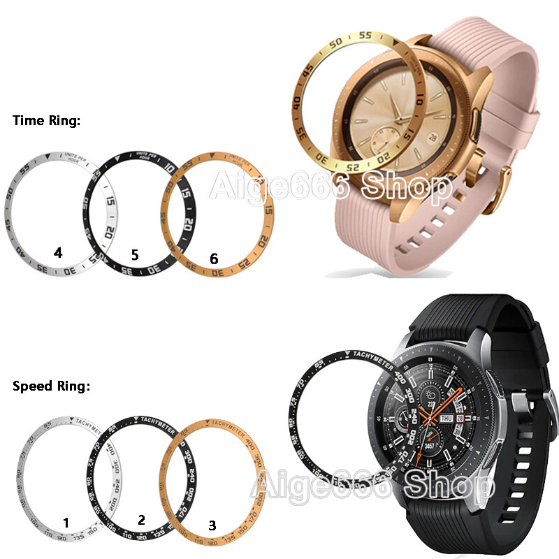 Bezel Ring Watch Case Cover Band Strap for Samsung Galaxy 42mm 46mm Gear S3 Galaxy 4 46mm 42mm