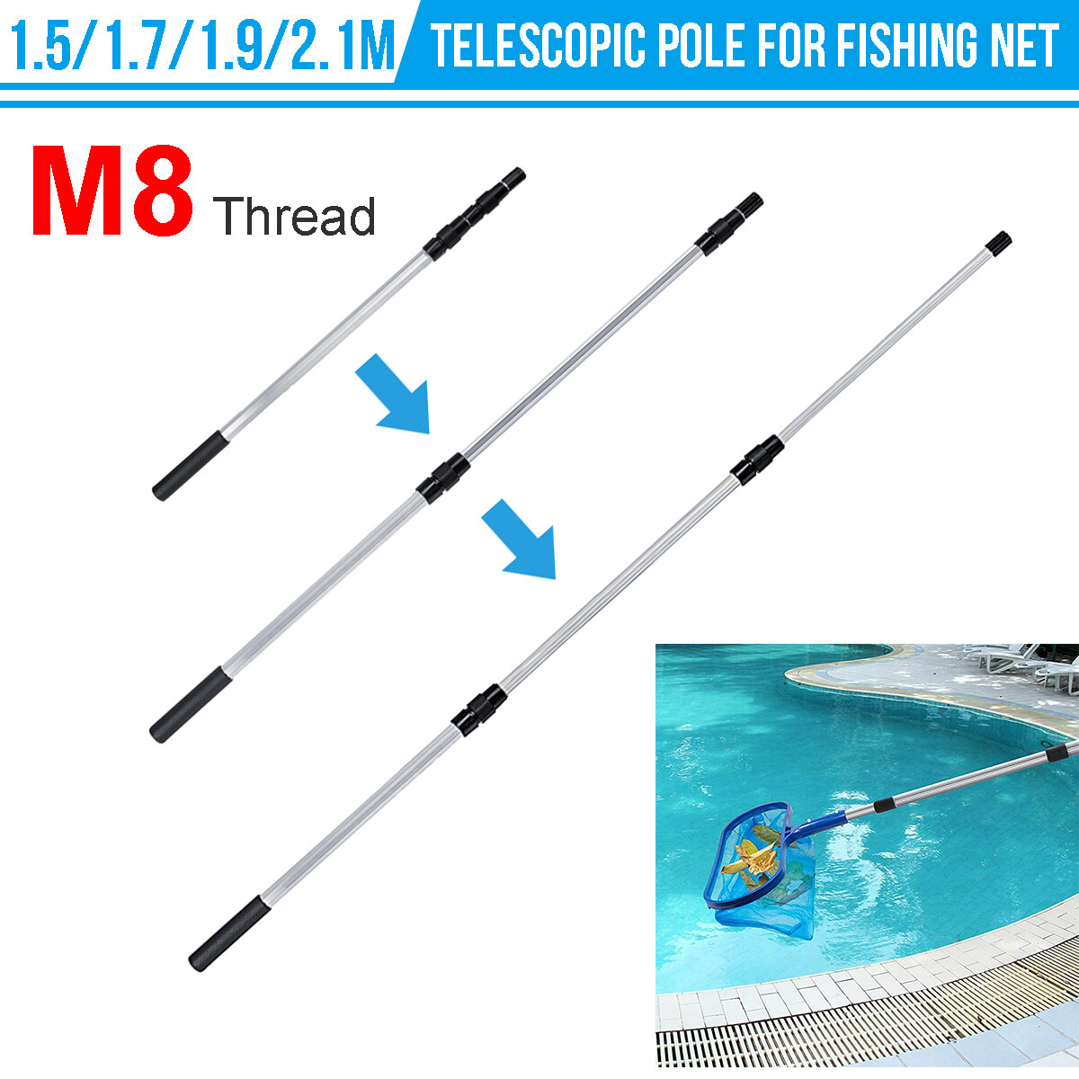 foldable pole