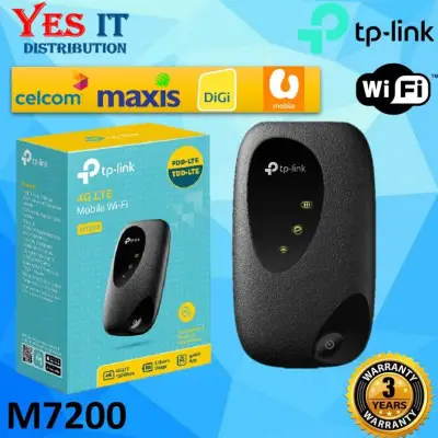 TP-LINK M7200 4G LTE Portable Mobile Wi-Fi Modem Router Wireless MiFi
