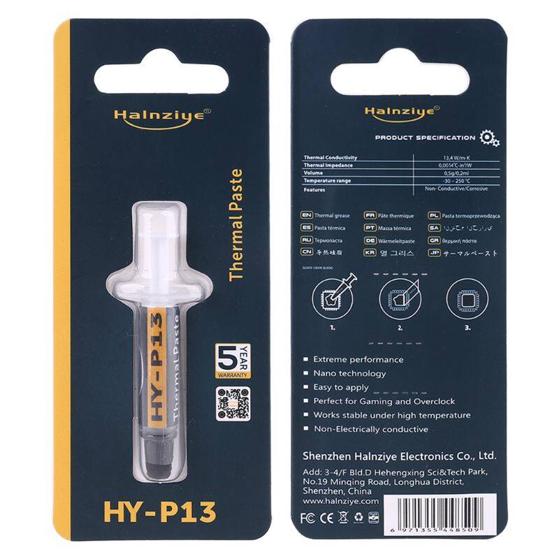 Thermal Grease Paste Compound Silicon CPU GPU Heatsink Processor Cooling Fan Thermal Paste