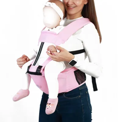 Little_Snoww Baby Carrier Waist Stool Children's Multifunctional Breathable Double Shoulders Front Hold