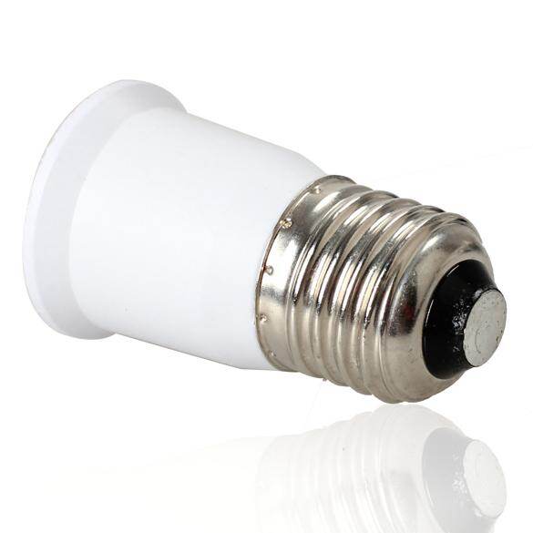 E27 Để E27 Mở Rộng Cơ Sở CLF Đèn LED Bóng Đèn Bộ Chuyển Đổi Ổ Cắm Chuyển Đổi