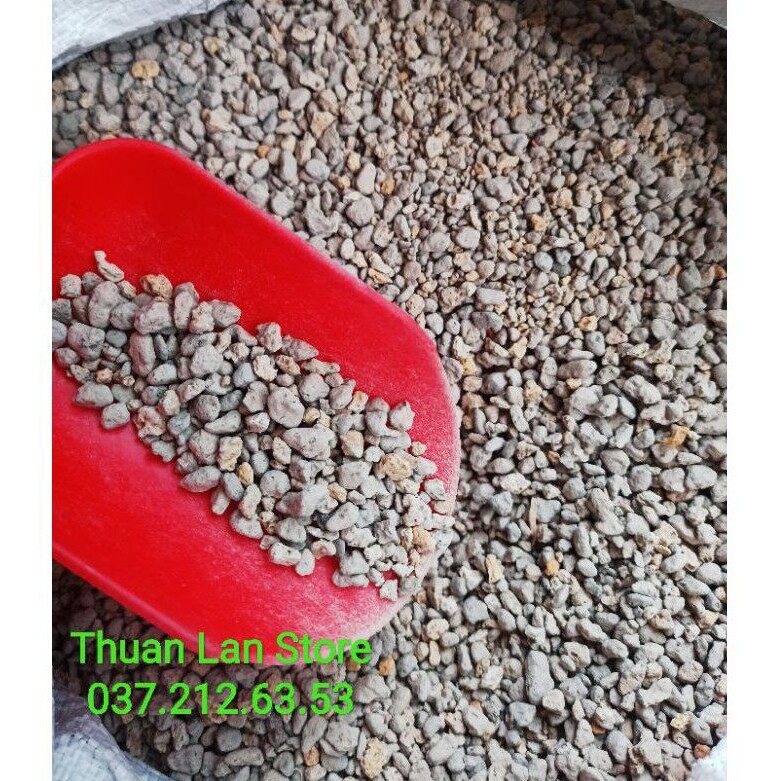 Túi 1kg đá pumice size 3-6mm trồng cây sen đá và xương rồng