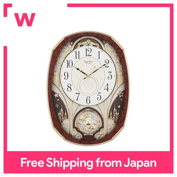 Rhythm (RHYTHM) cuckoo clock, electric wave, analog, clock with 30