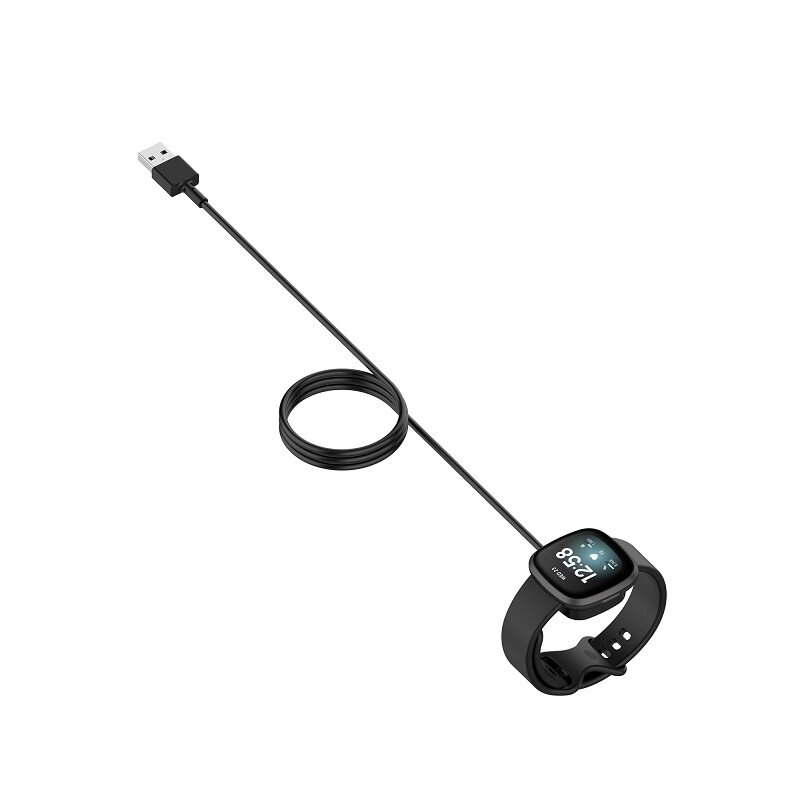 Dữ liệu USB và đế sạc cho Fitbit Versa 3/Fitbit Sense/Sense 2/Versa 4