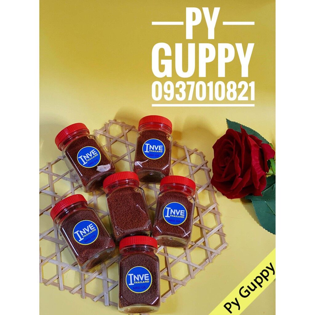 Hủ 50gr-200gr Cám Inve G8 - có Logo.(Hủ 50gr)