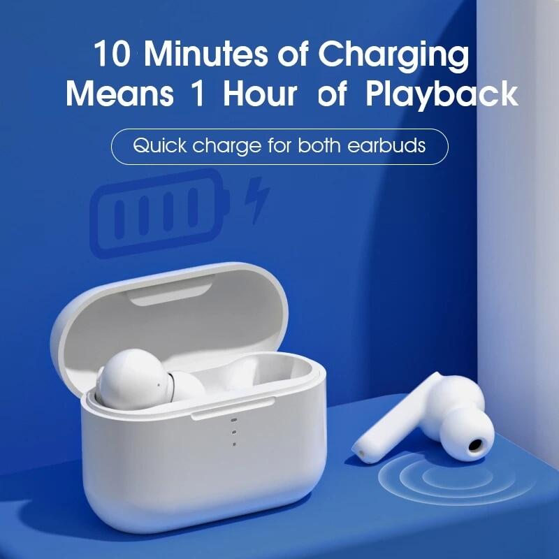 QCY T11 TWS หูฟังบลูทูธไร้สายประเภท-C ชาร์จพอร์ตบลูทูธ5.0 - ZM China ...
