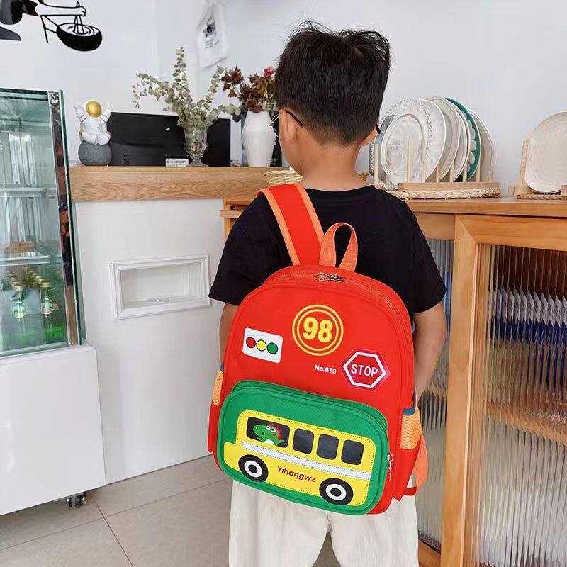 Kindergarten bag light Korean kindergarten backpack student space school bag [can not hold books]