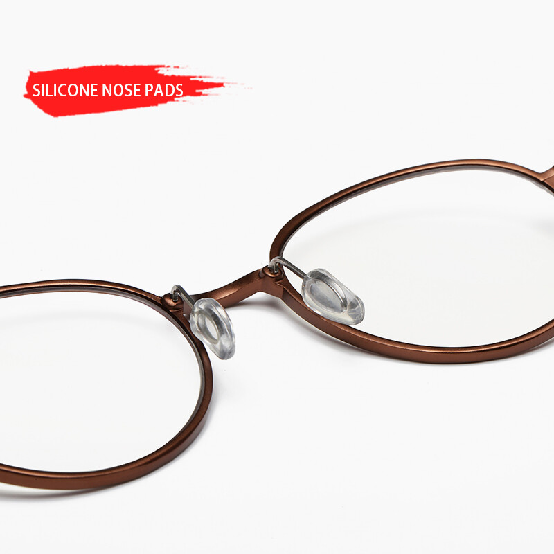 KATELUO J803 Computer Anti Blue Laser Round Frame Retro Classic Eyeglasses