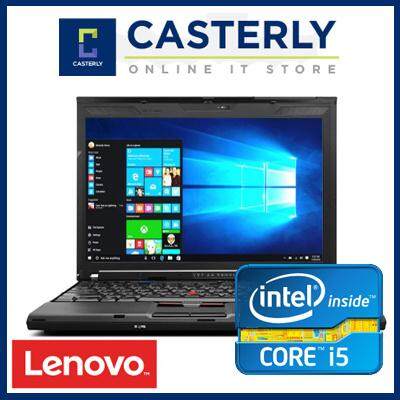 Refurbished Lenovo Thinkpad X201 / Intel Core i5 / 8GB RAM / 128GB SSD / Windows 7 / One Month Warranty Malaysia