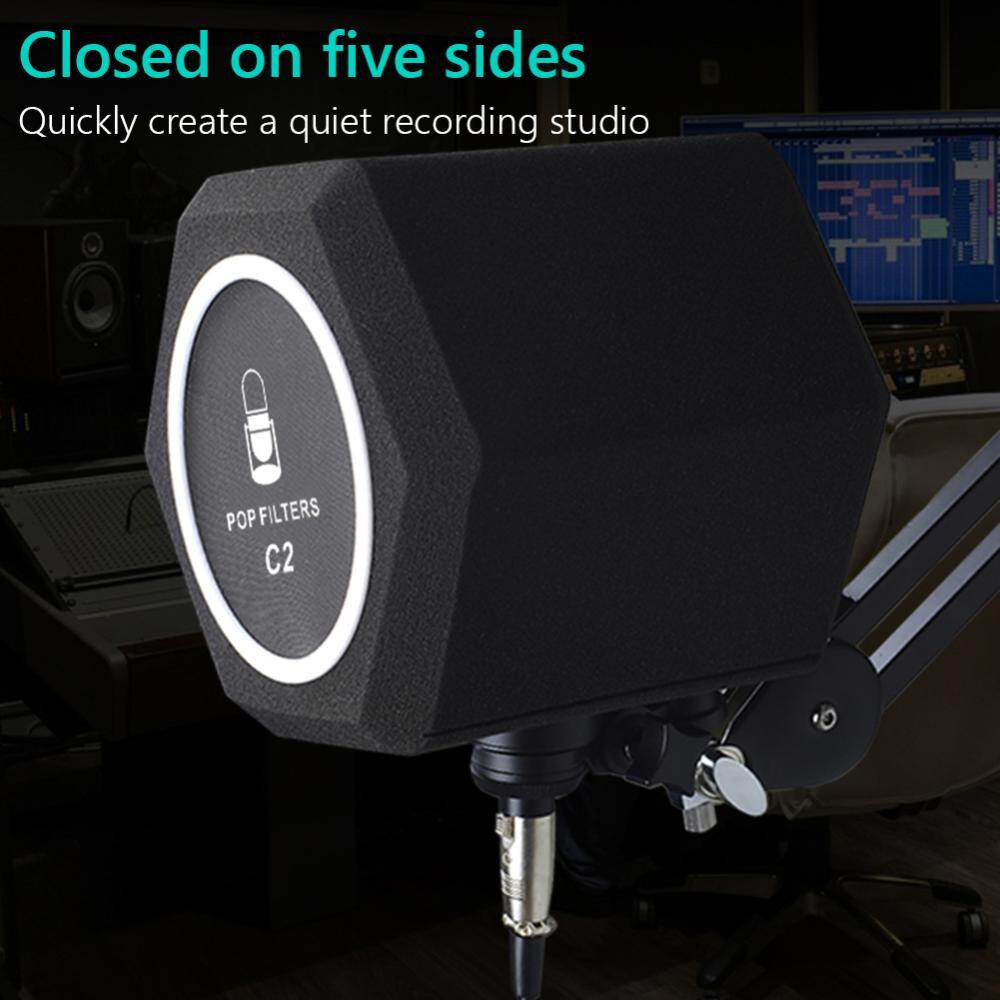 C2 Studio Screen Acoustic Filter Desktop Recording Microphone Noise Reduction