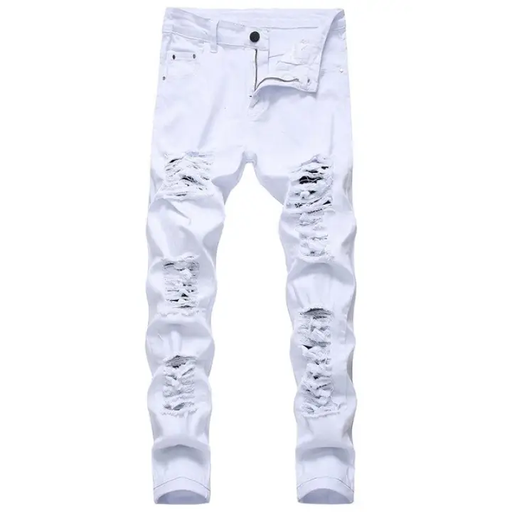 men's denim ripped jeans