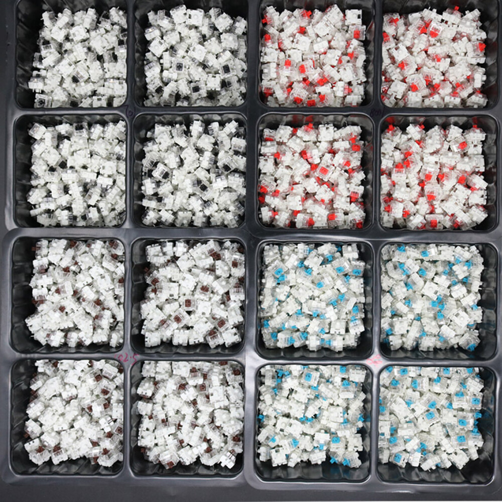 100 Cái Công Tắc Thay Thế Bàn Phím Cơ 3 Chân, Dành Cho Gateron Cherry MX