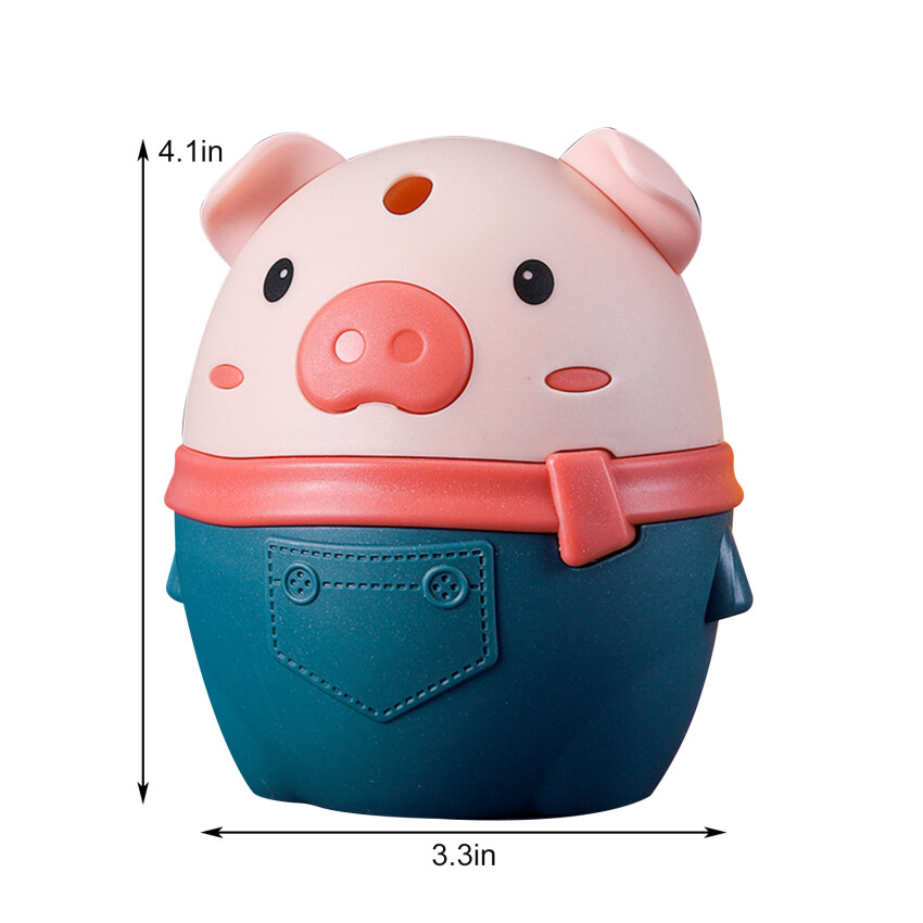 Hộp Đựng Tăm Tự Động Hộp Đựng Tăm Di Động Hộp Đựng Tăm Hình Heo Dễ Thương Hộp Đựng Tăm Bật Lên Trang Trí Để Bàn