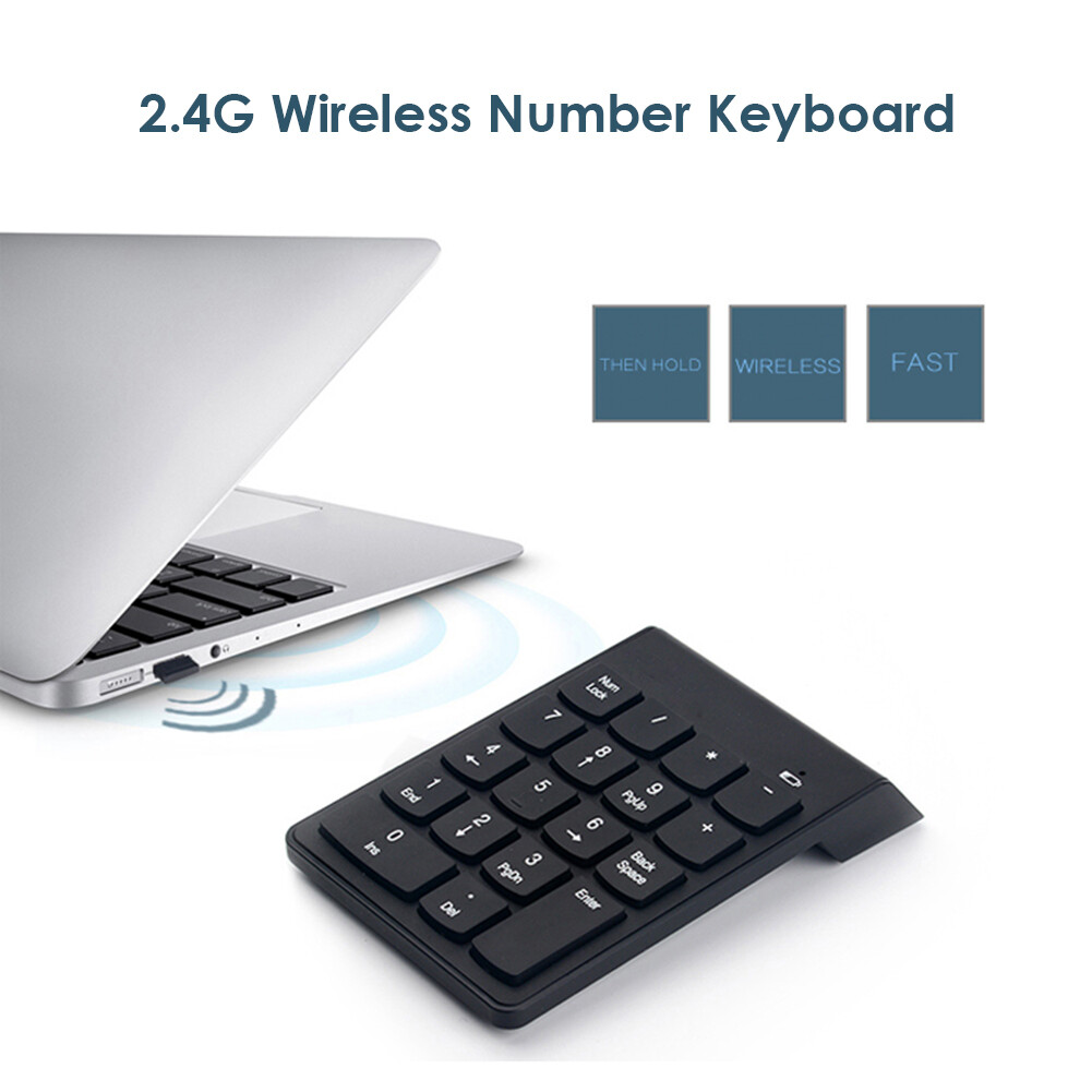 Không Dây Bàn Phím Số Máy Tính Xách Tay Máy Tính Xách Tay Máy Tính Bảng Bàn Phím Số 2.4GHz Tiện Dụng