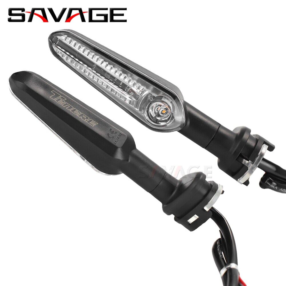 Front Rear Tenere 700 Flasher LED Motorcycle Turn Signals Light For ...