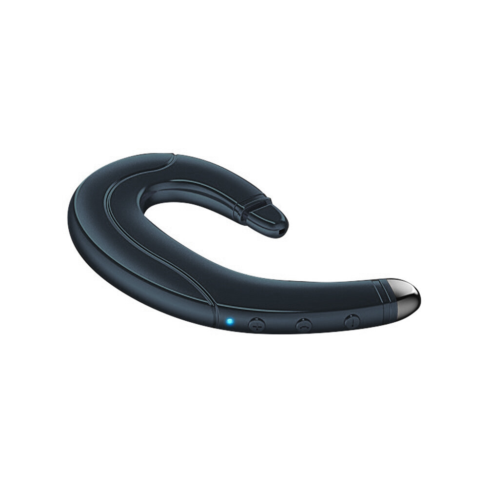 Bluetooth 5.0 stereo hifi wireless headset bone conduction earhook
