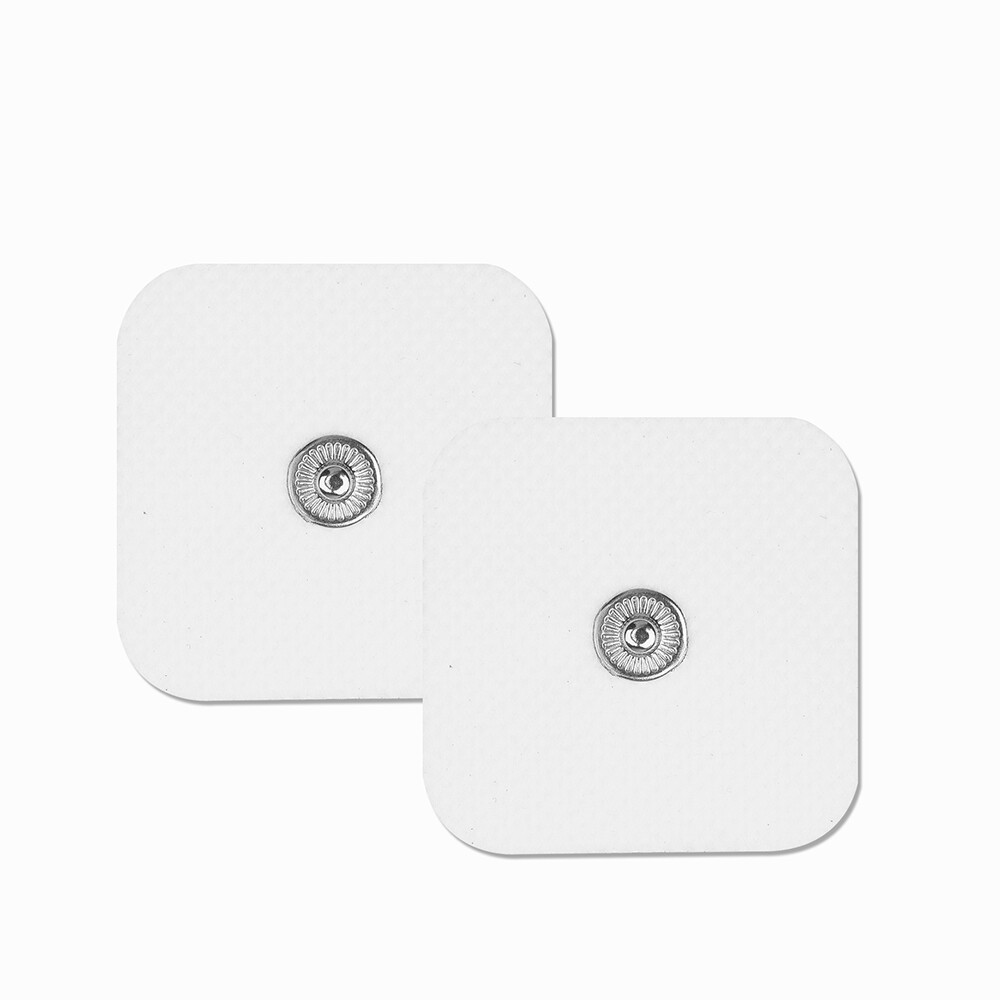 Cammuo 10Pcs Electrode Pads Electrode Patch 5x5cm For Tens Acupuncture Digital Therapy Machine Massager Muscle Slimming Massager