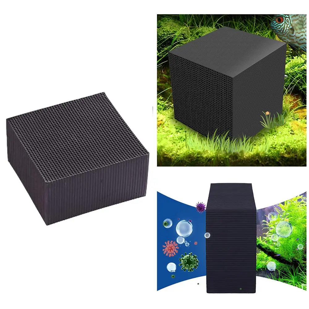 เครื่องกรองน้ำ Cube พิพิธภัณฑ์สัตว์น้ำกรอง Eco-พิพิธภัณฑ์สัตว์น้ำกรองอัลตร้าที่แข็งแกร่งการกรองและการดูดซึม 10x10x5cm