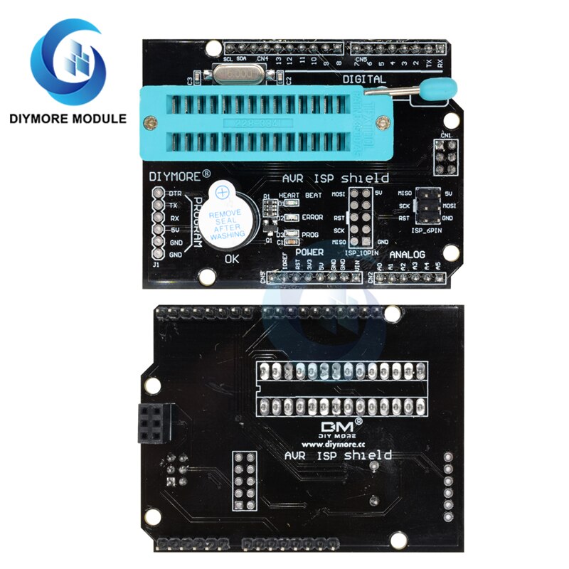 AVR ISP Programmable Expansion Shield Board Module For Arduino R3 ...