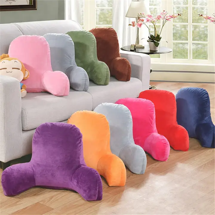 Sofa Cushion Back Pillow Bed Plush Big Backrest Reading Rest