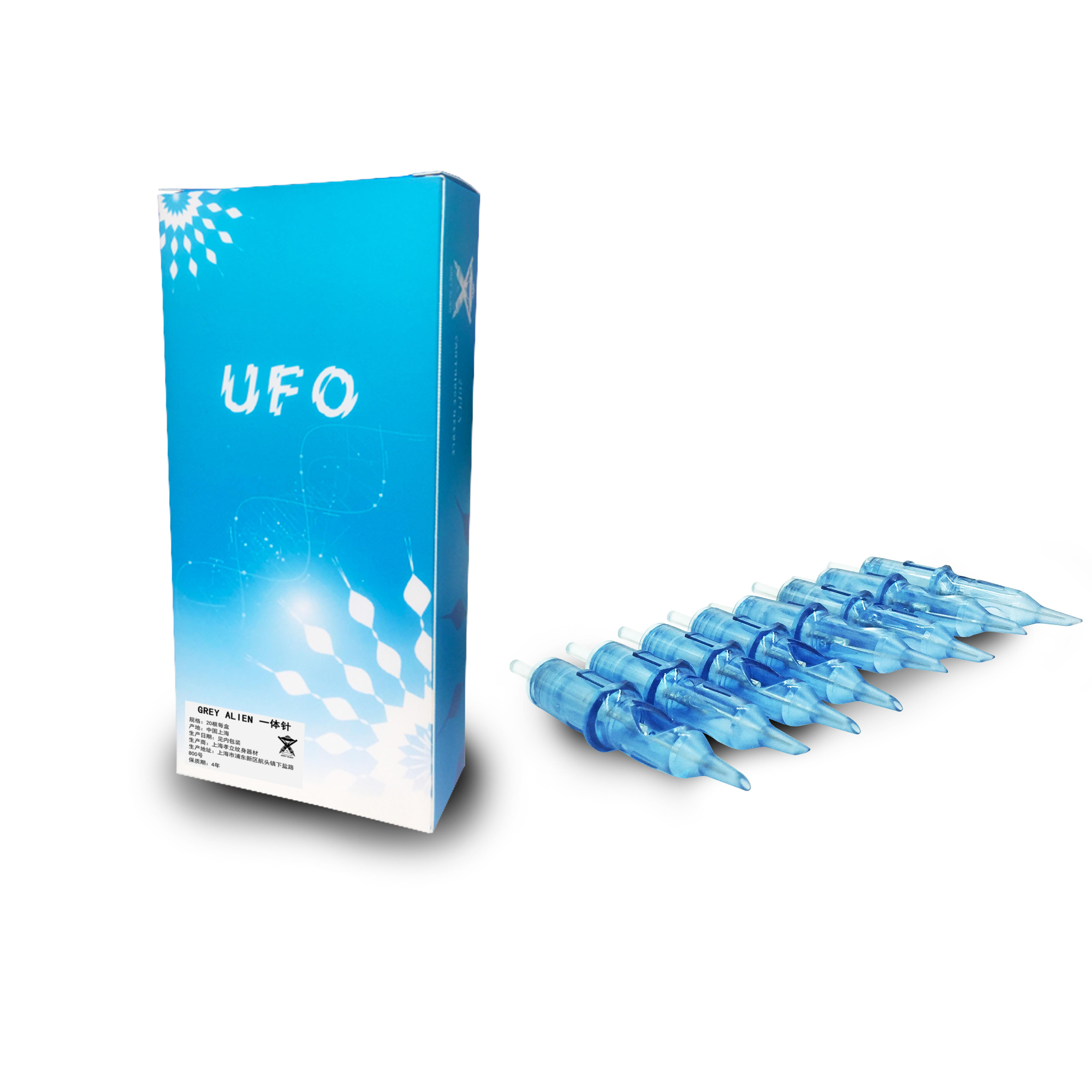 UFO Blue Disposable Tattoo Needles 20 pieces per box