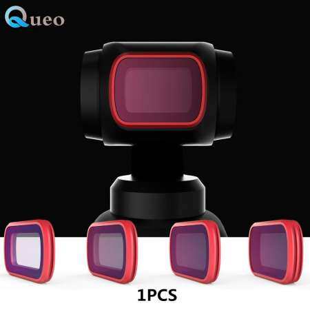 Queo PGYTECH CPL เลนส์กรองแสง S สำหรับ DJI OSMO กล้องแบบพกพาเลนส์กรองแสงชุดสำเร็จการศึกษาอุปกรณ์เสริม