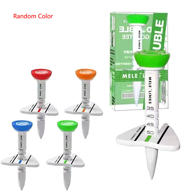 Sanba 1Pcs Golf Tee Step Down Golf Ball Holder Tees Plastic Golf Tees Accessories