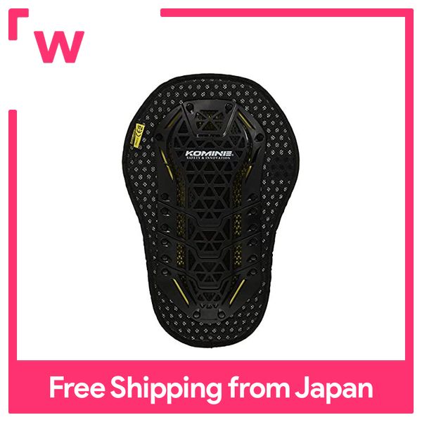 Komine Motorcycle Ce Level 2 Back Inner Protector Black M Sk 9 Ce Standard Level 2 Lazada