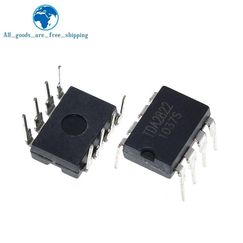 10pcs tda2822m dip8 tda2822 dip 2822m dip-8 new and original ic