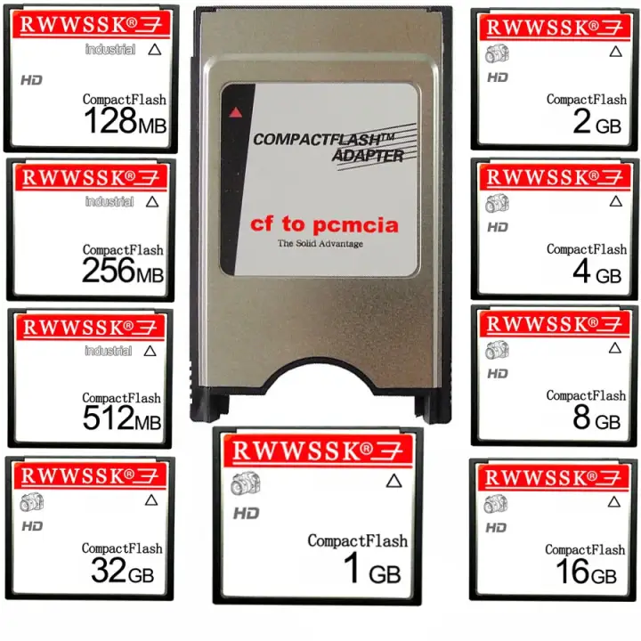Slc Compact Flash Cf Card To Pcmcia 128mb 256mb 512mb 1gb 2gb 4gb 8gb 16gb 32gb Pcmcia For Cnc Ipc Numerical Control Machine Lazada Singapore