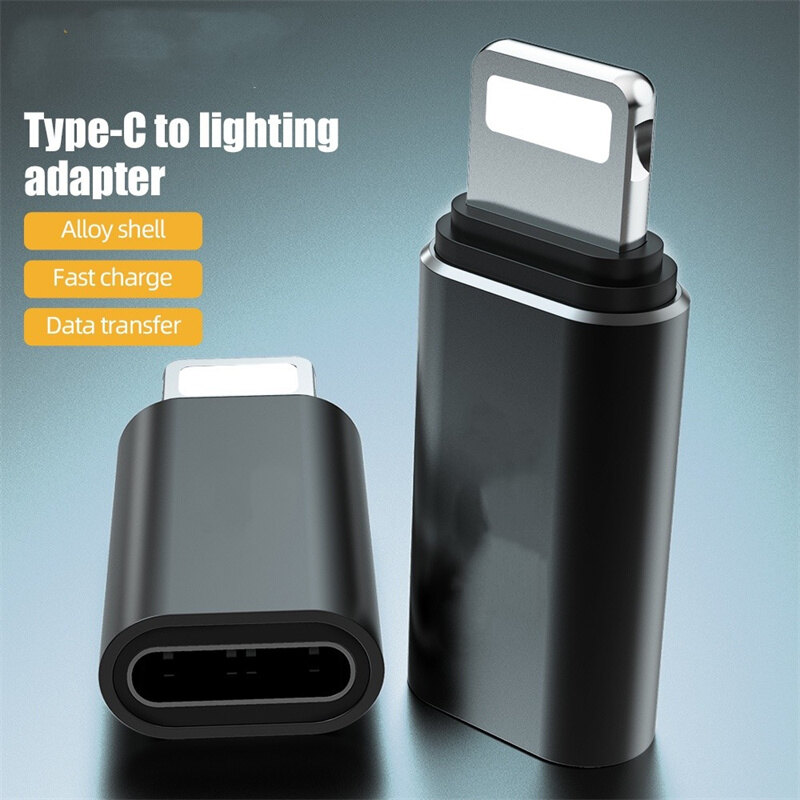 Atoshin Bộ Chuyển Đổi Sạc Bộ Chuyển Đổi Điện Thoại Android Sang Đèn Type-C Cho iPhone Bộ Chuyển Đổi Đầu Cắm Micro USB USB C