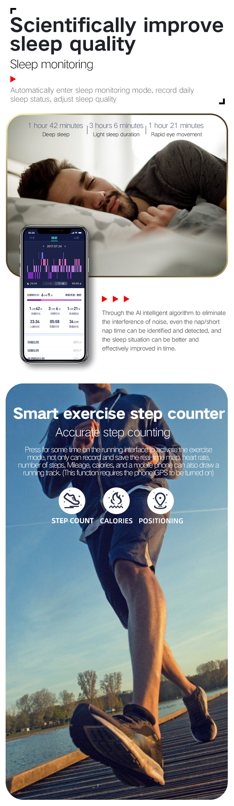 Garmin Y92 Smart Watch Touch Screen Multi-measurement Sports Mode ...
