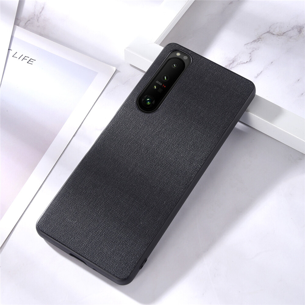 Phone case for sony xperia 1 v 10 v xperia 1 iv xperia 10 iv xperia ace iii ace ii xperia 1iii 5iii 10iii xperia 5ii xperia pro i xperia 1 sony xz4 cloth case for sony xperia 1iv 10iv case luxury fabrics back cover