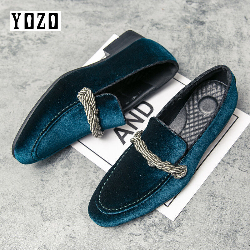 Giày Nam Trang Trọng YOZO Giày Da Giày Lười Giày Nam Giày Lái Xe Giày Tây