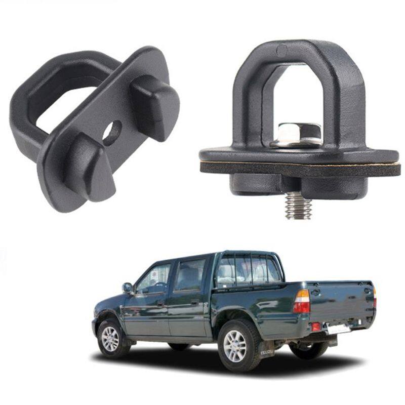 2pcs/set American Pickup Trunk Lock Buckle Tie Down Fixing Pull Ring Truck Bed Side Wall Hook Car Accessories