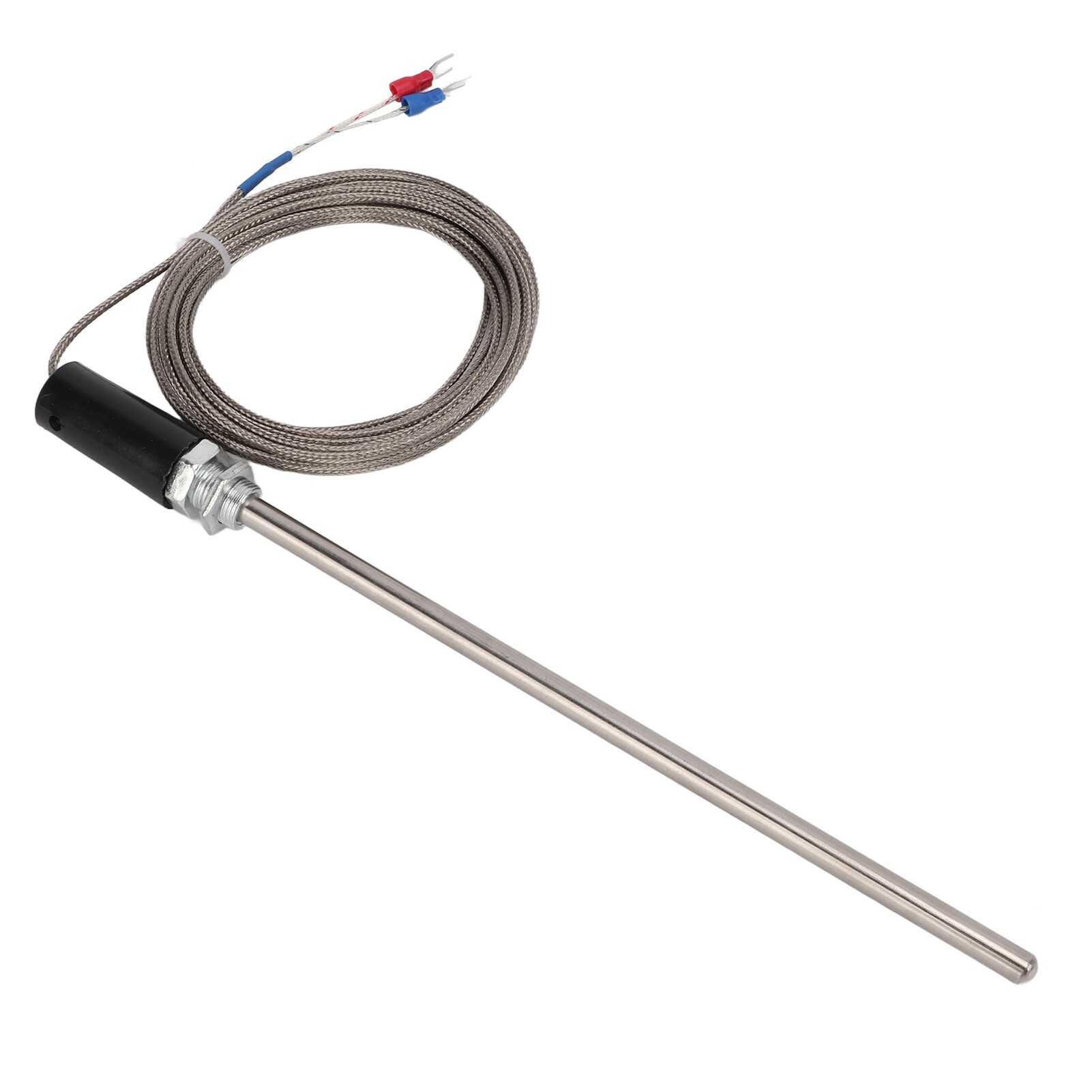 M12 Probe Type Thermocouple K Type Stainless Steel Temperature Sensor Temperature Probe 5M