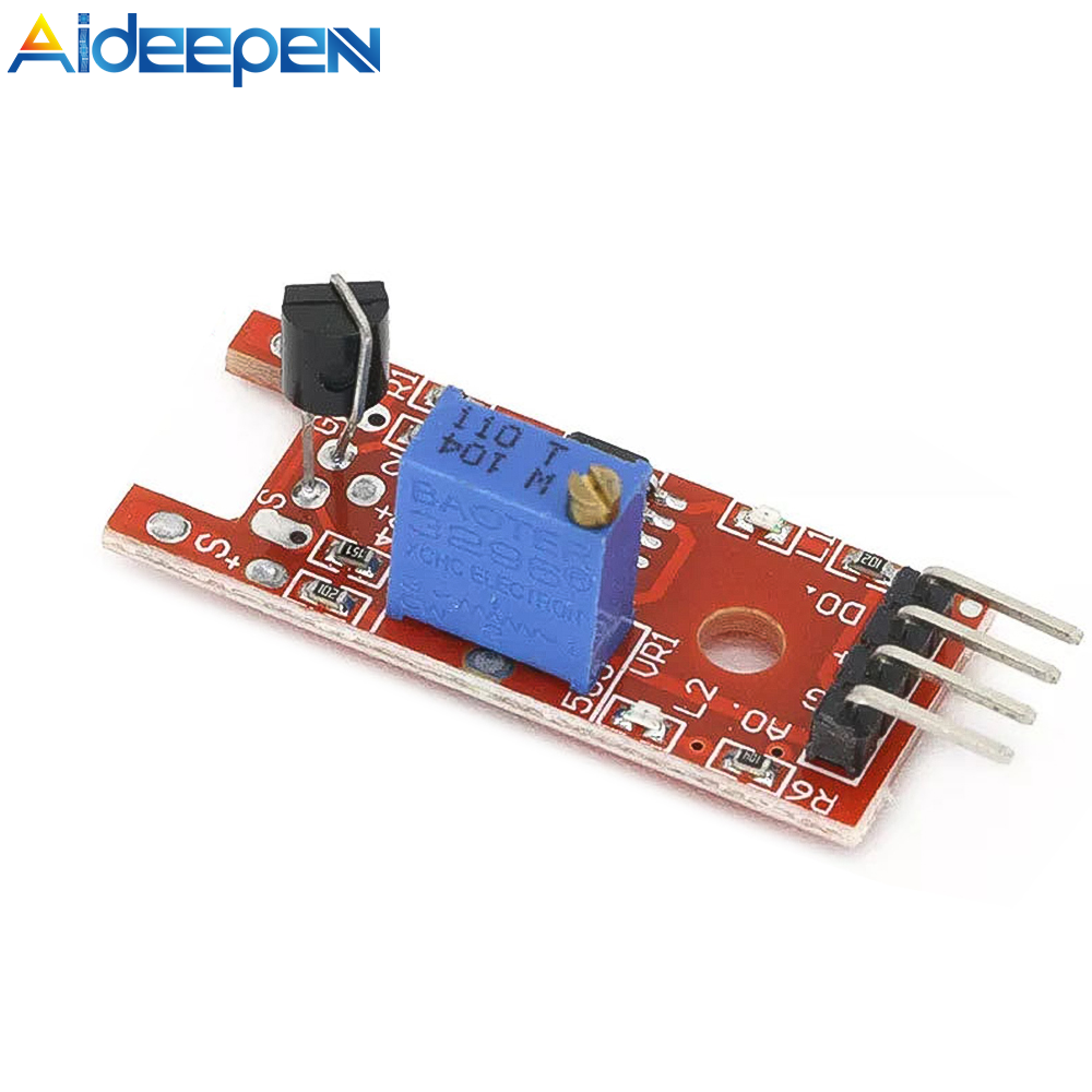 Aideepen KY-036 Metal Touch Sensor Module Human Body Touch Sensor Single-channel Signal Output Low-level Output for Arduino Diy Starter Kit